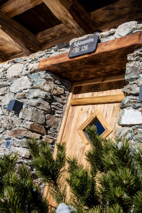 Eingang zur Schönwieshütte