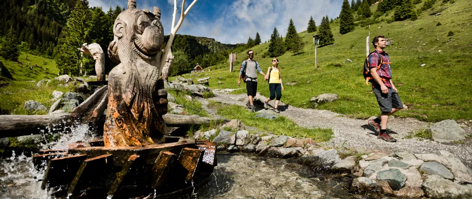 Teufelswasser im Talschluß von Saalbach
