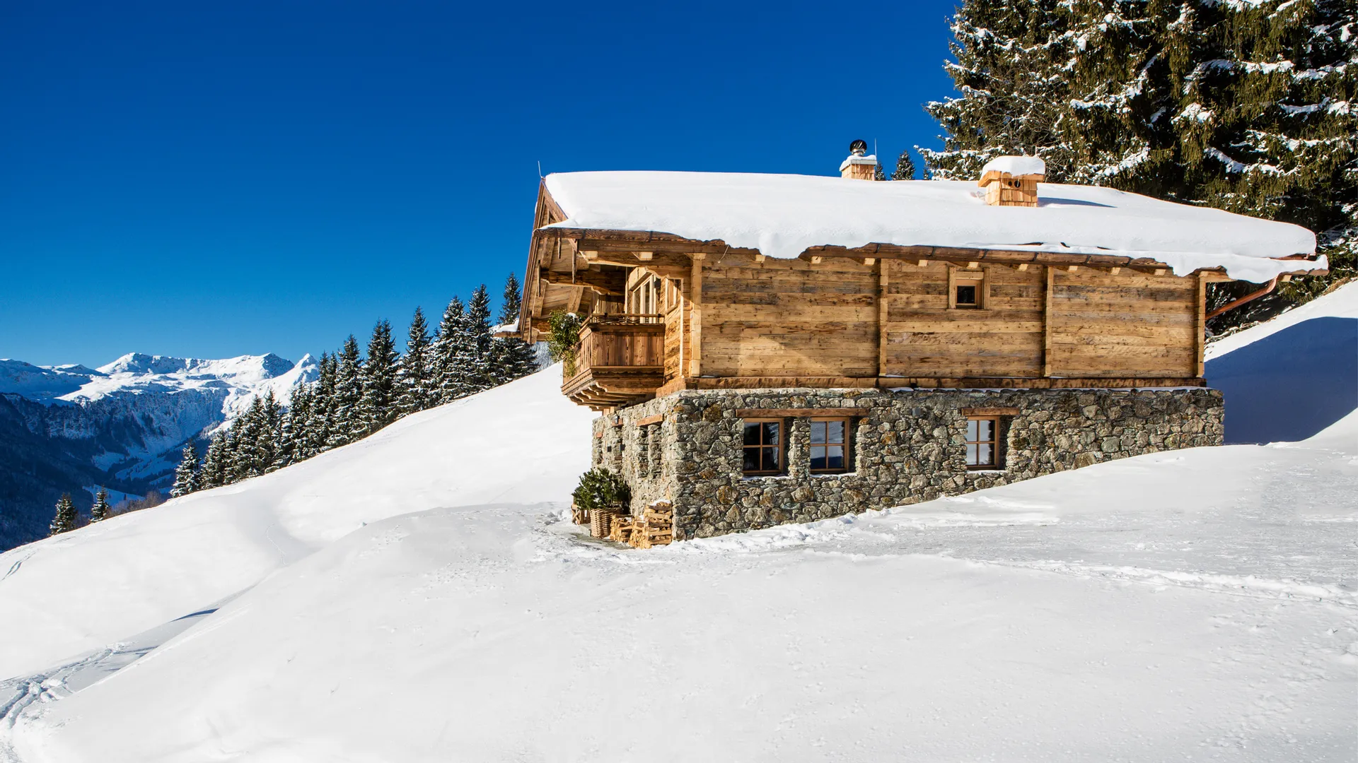 Schönwieshütte im Winter