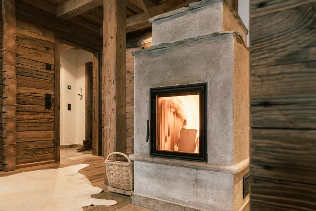 Kamin in der Schönwieshütte